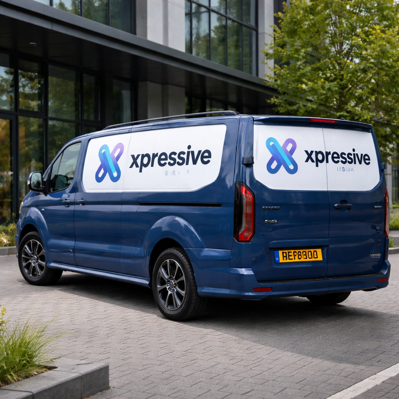 Magnetic Van Signage